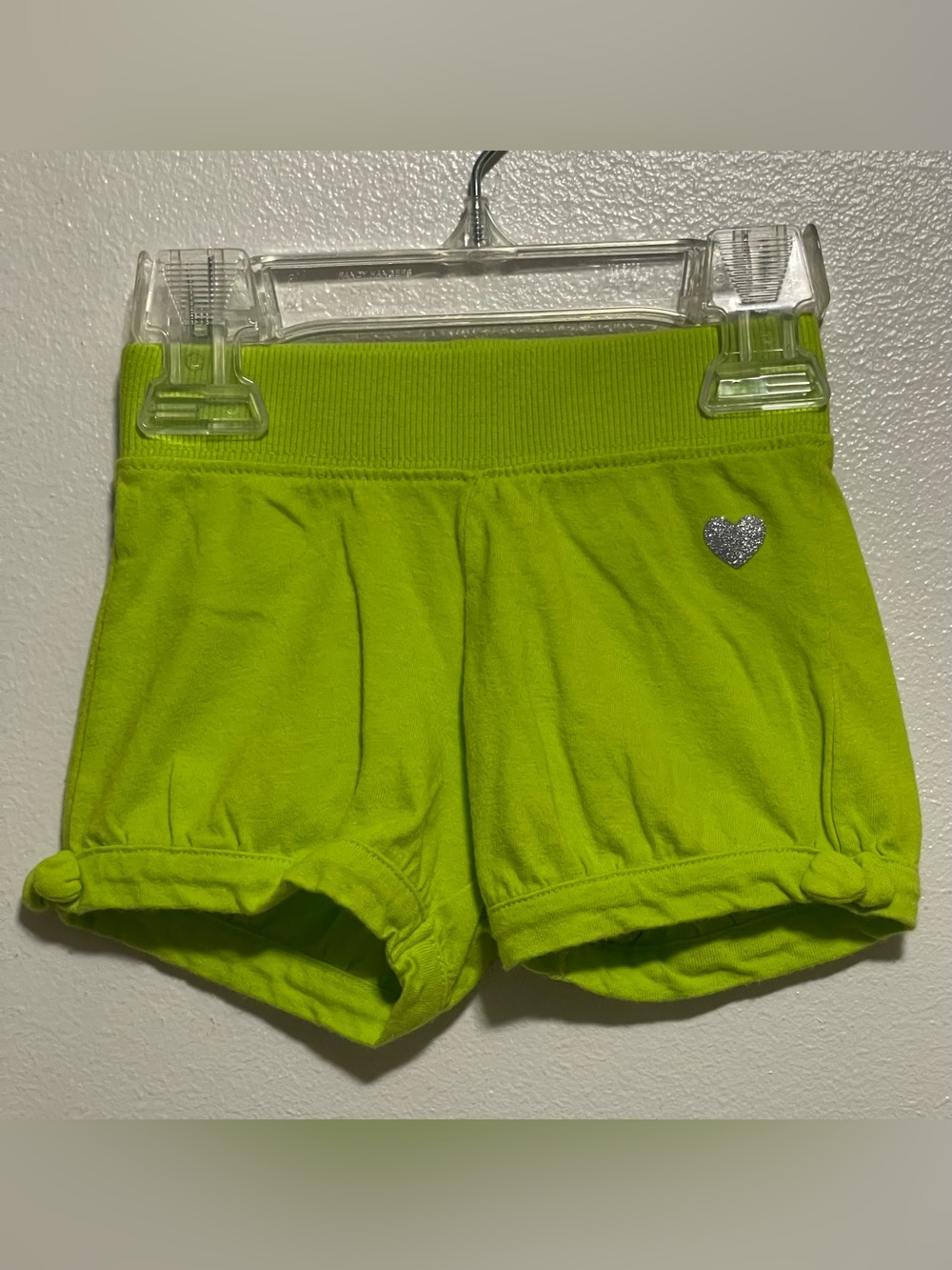 Oshkosh B’gosh Lime Green Knit Elastic Waist Shorts